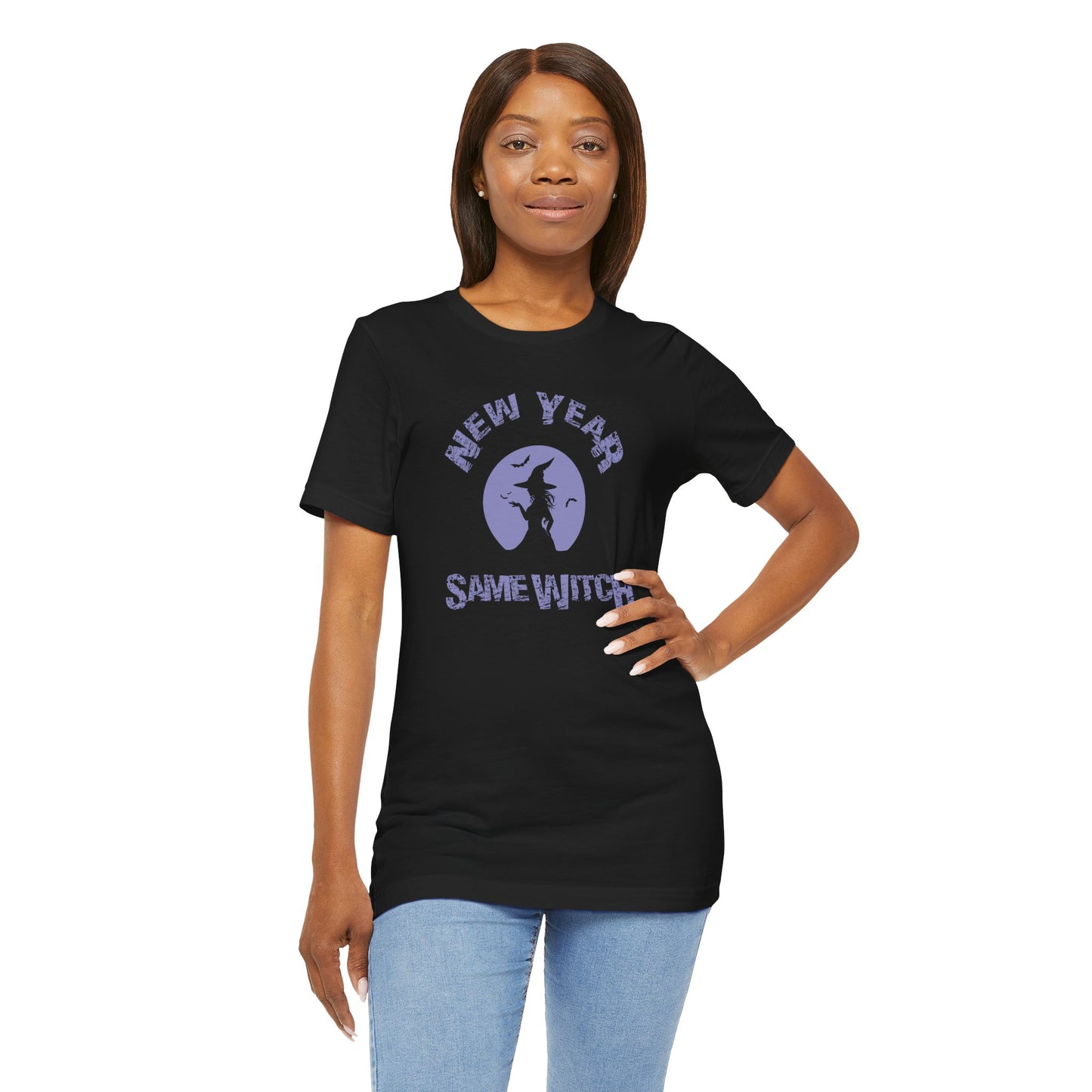 New Year Same Witch Unisex Tee - Fun Halloween Apparel