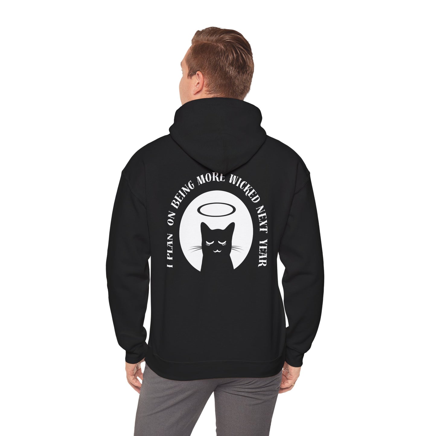 "I Plan on Being Wicked" Unisex Heavy Blend Hooded Sweatshirt