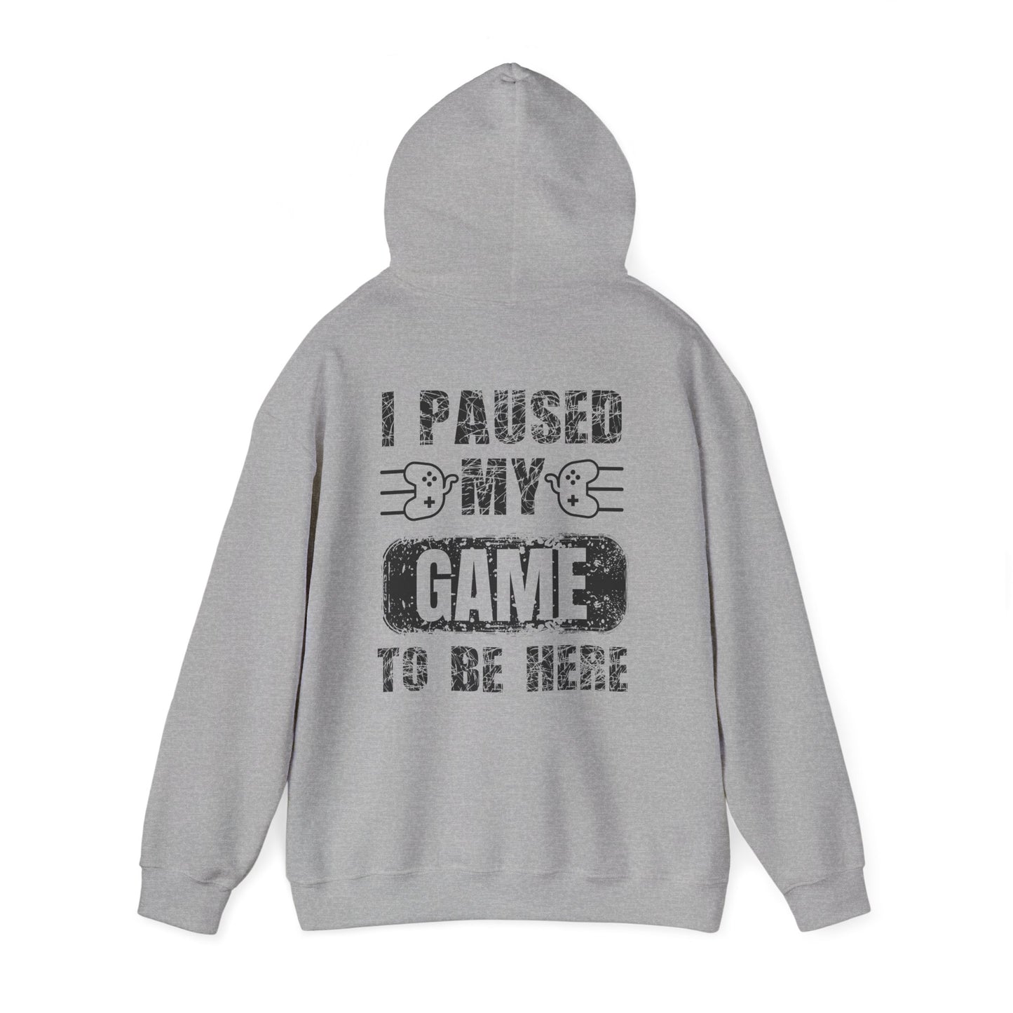 "I Paused my Game" Unisex Heavy Blend Hooded Sweatshirt