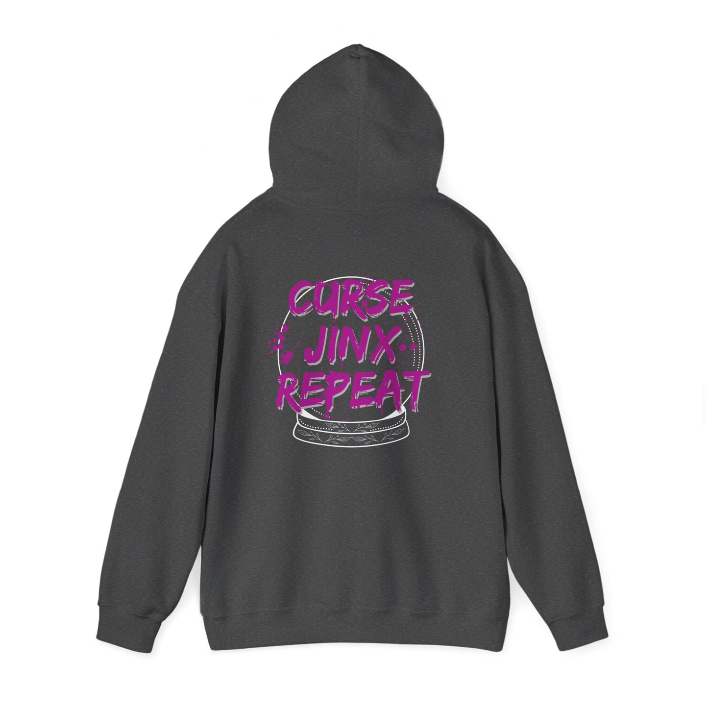 "Curse Jinkx Repeat" Unisex Heavy Blend Hooded Sweatshirt