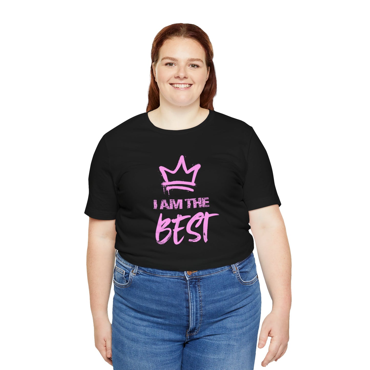 I Am the Best Unisex Jersey Tee - Confident Style for Every Occasion