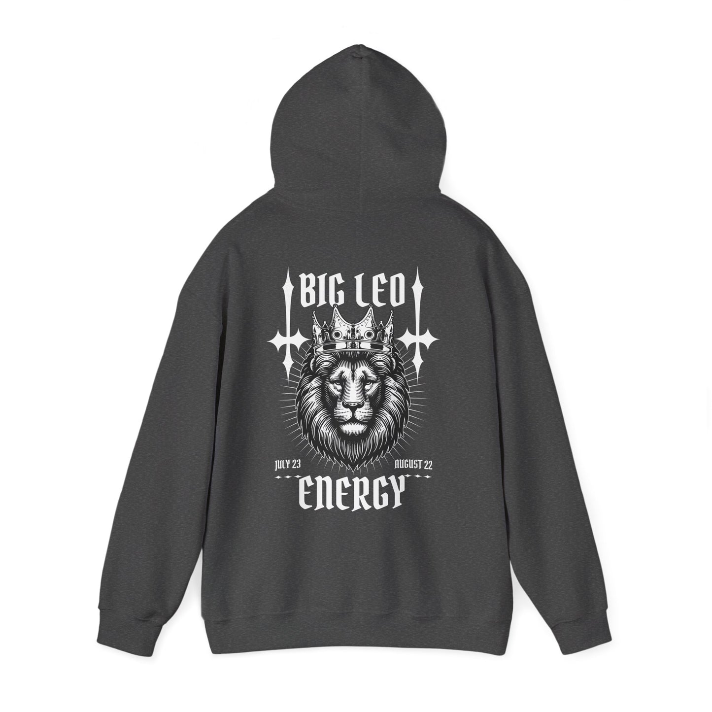 "Big Leo Energy" Unisex Heavy Blend Hooded Sweatshirt