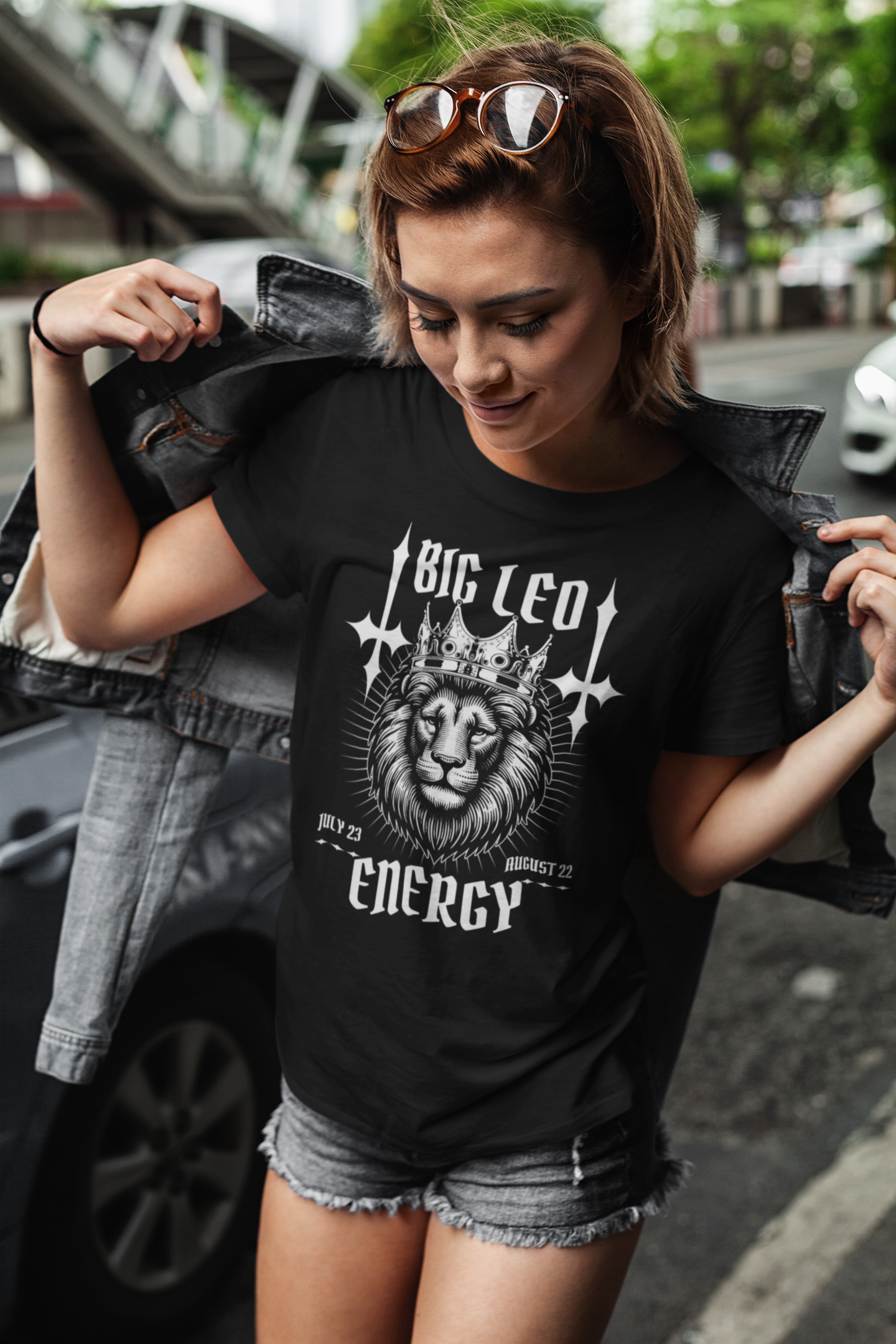 Big Leo Energy Unisex Tee | Zodiac Shirt, Gift for Leo, Birthday Tee