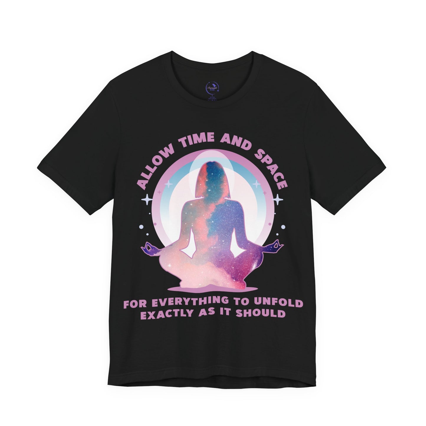 "Allow Time and Space" - Relaxed Fit Women's Meditation Tee