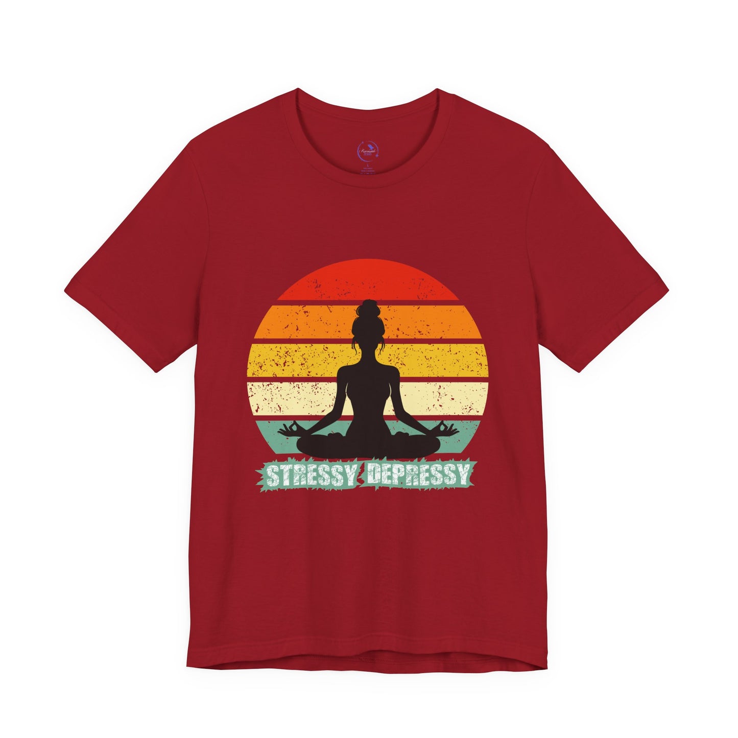 Stressy Depressy - Unisex Jersey Short Sleeve T-Shirt