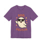 'Boo Felicia' Ghost Vibing Unisex T-Shirt - Funny Halloween Cute Apparel