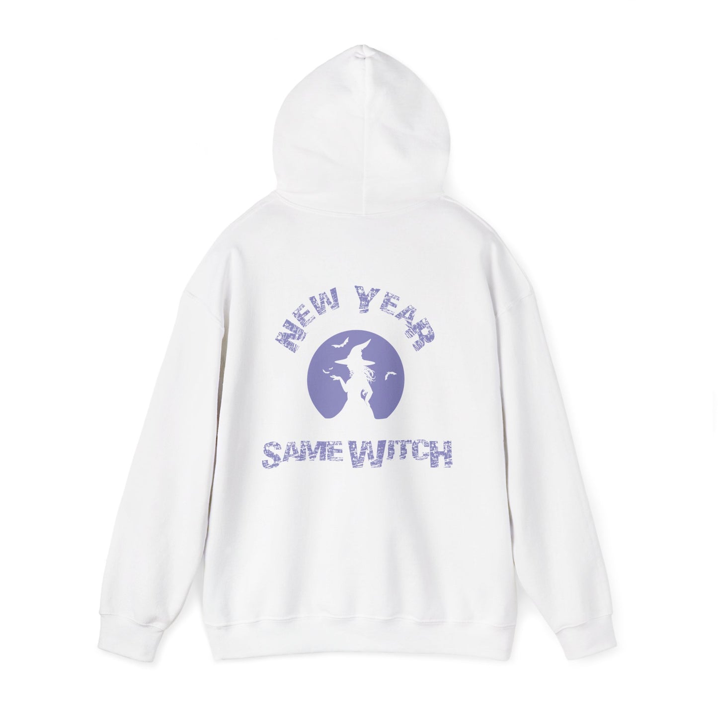 "New Year Same Witch" Unisex Heavy Blend Hooded Sweatshirt