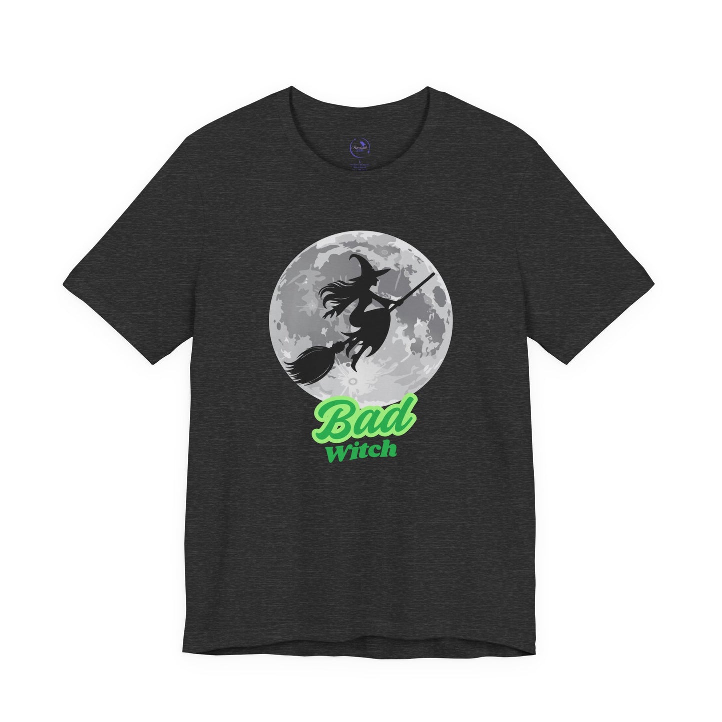 Bad Witch T-Shirt - Unisex Jersey Tee for Halloween & Witchy Vibes