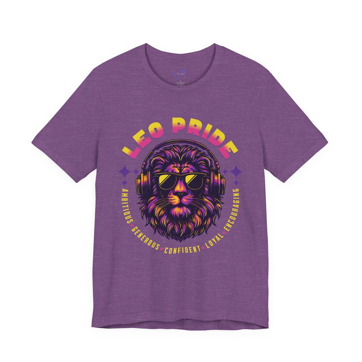 Leo Pride Unisex Tee |  Zodiac Shirt, Gift for Leo, Birthday Tee