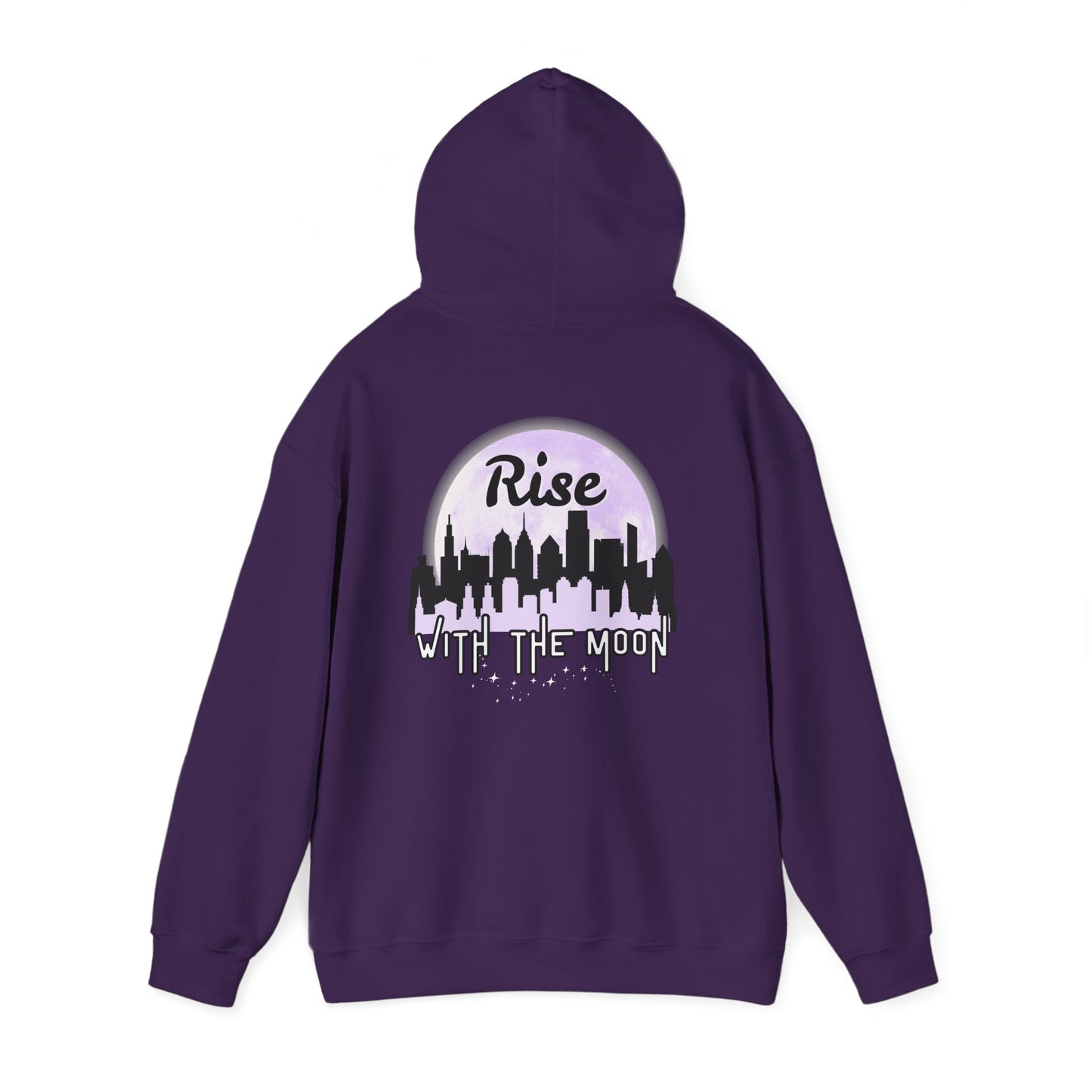 "Rise with the Moon" Unisex Heavy Blend Hooded Sweatshirt