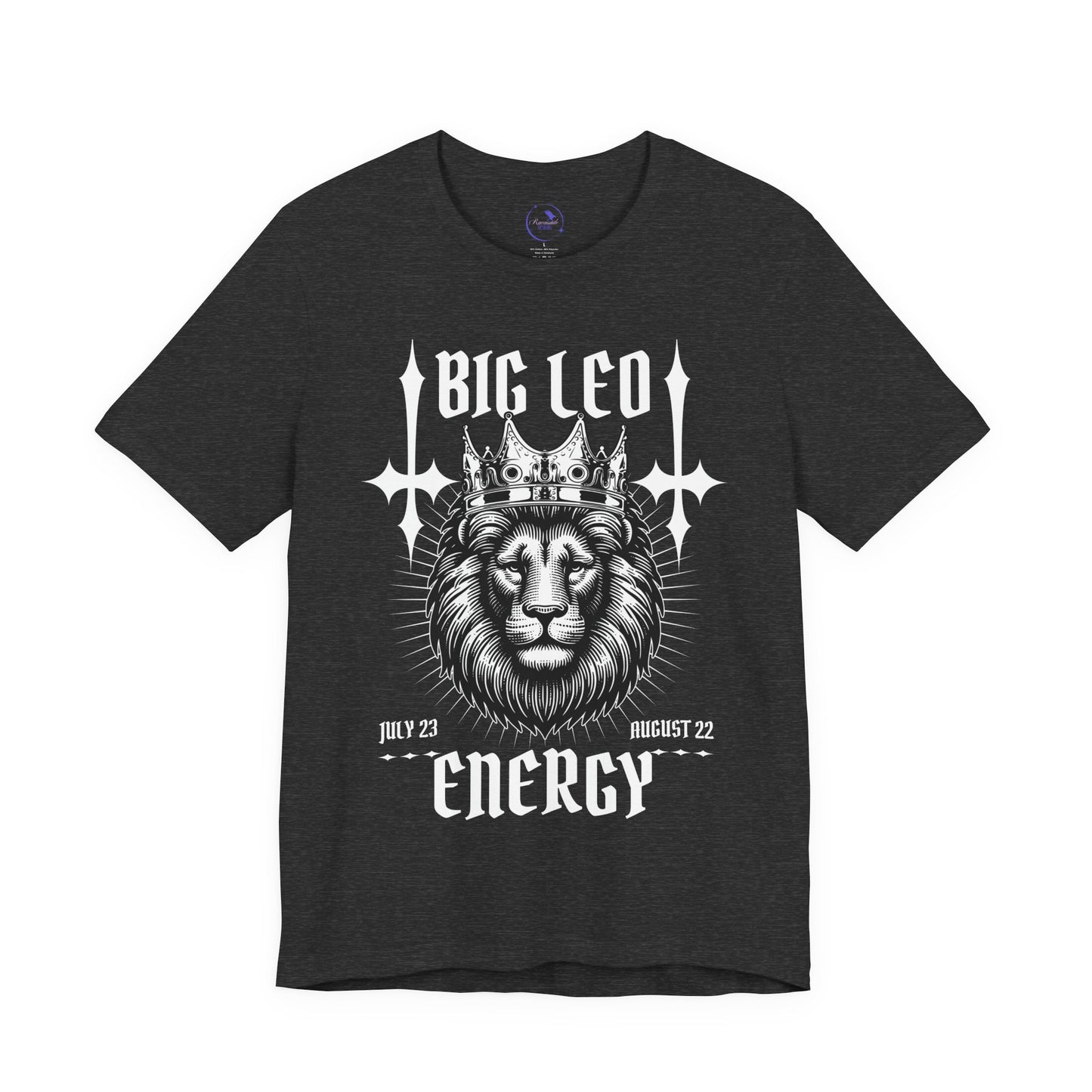 Big Leo Energy Unisex Tee |  Zodiac Shirt, Gift for Leo, Birthday Tee