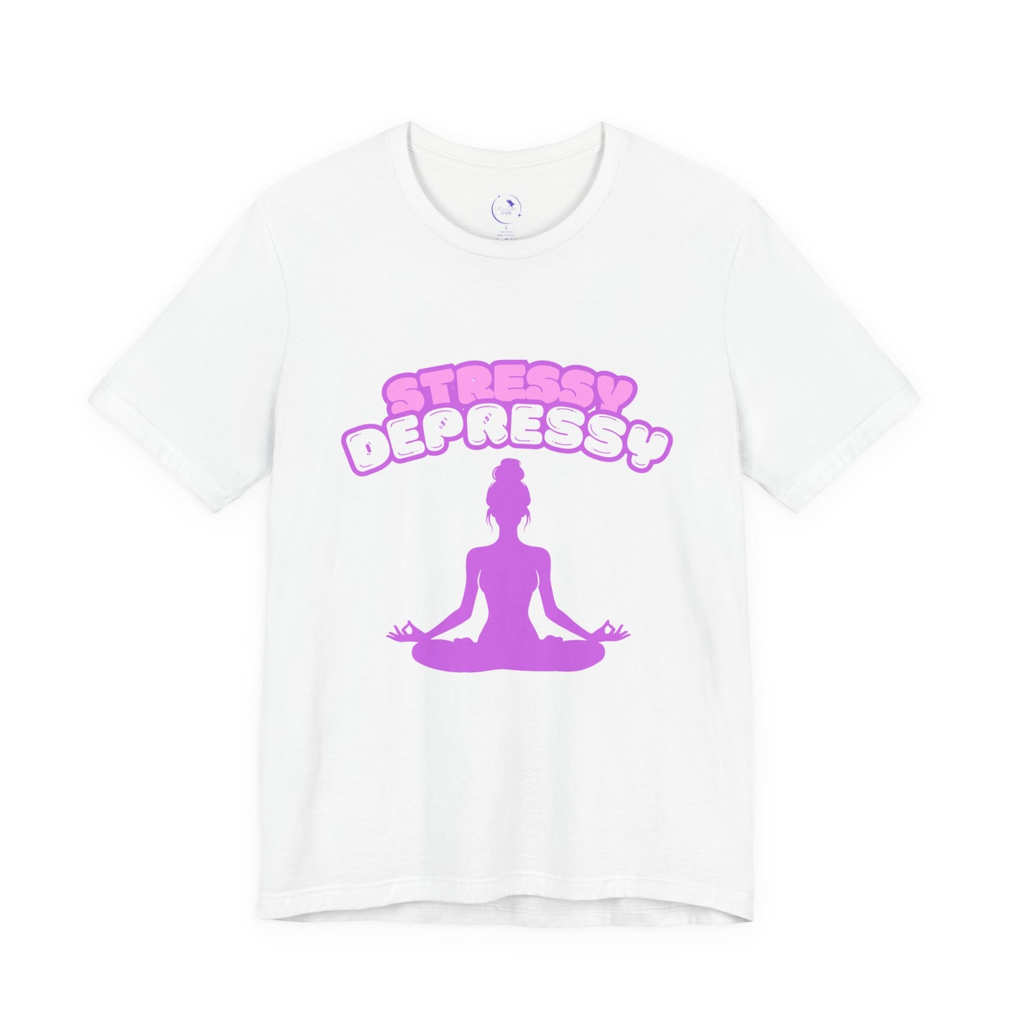 Stressy Depressy Women's Favorite Tee - Relaxation and Mindfulness Shirt