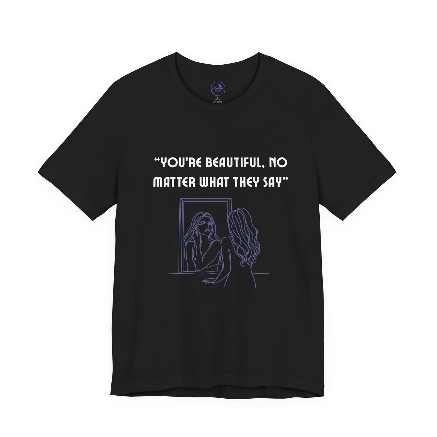 Empowering Quote Tee, Unisex Short Sleeve Shirt, Inspirational Gift, Casual Wear, Self-Love, Motivational Apparel
