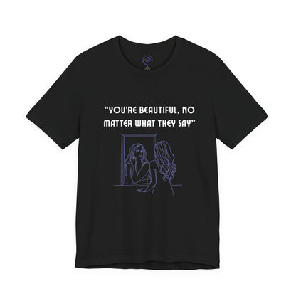 Empowering Quote Tee, Unisex Short Sleeve Shirt, Inspirational Gift, Casual Wear, Self-Love, Motivational Apparel