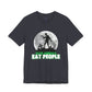 'Save Animals, Eat People' Funny - Unisex Jersey Short Sleeve T-Shirt