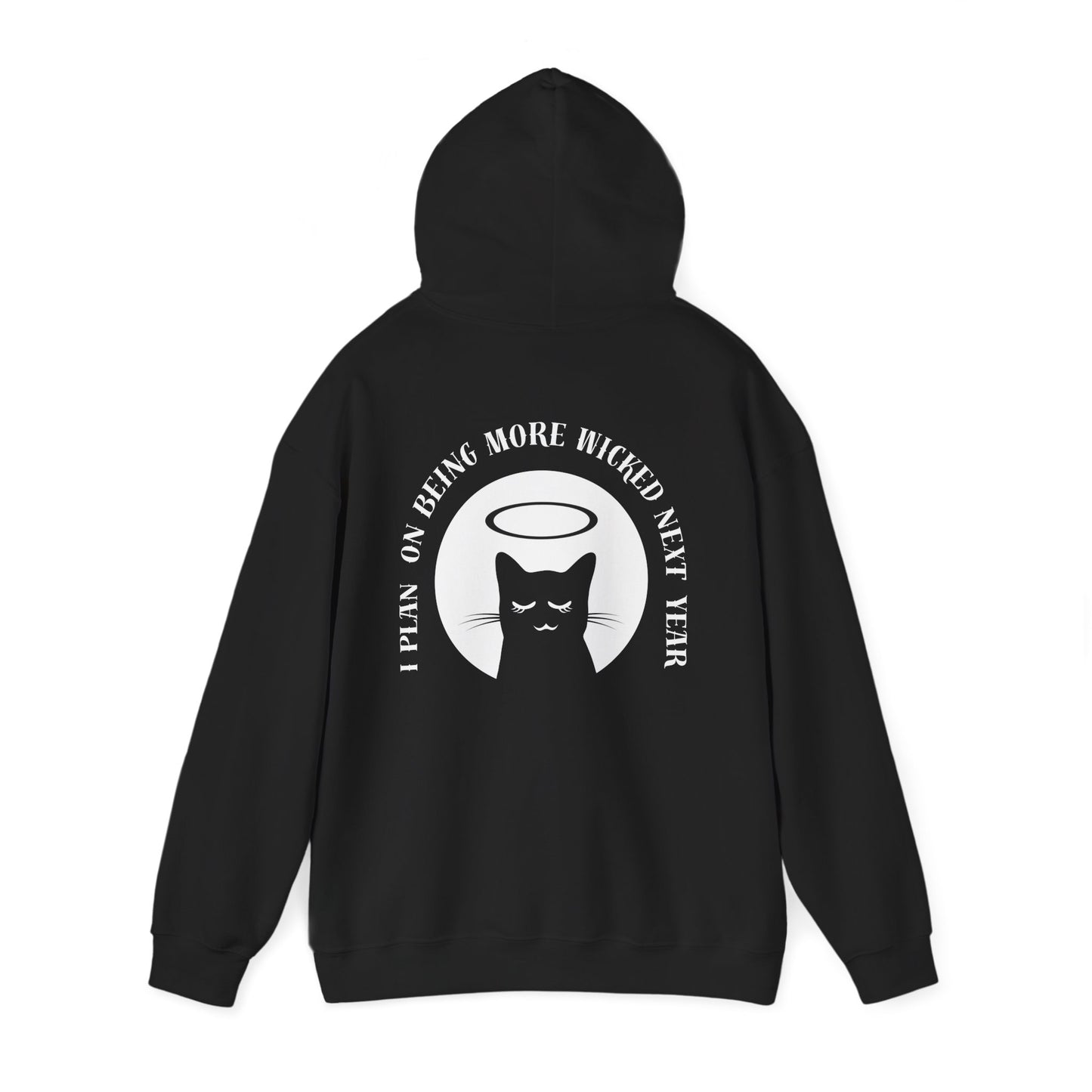 "I Plan on Being Wicked" Unisex Heavy Blend Hooded Sweatshirt