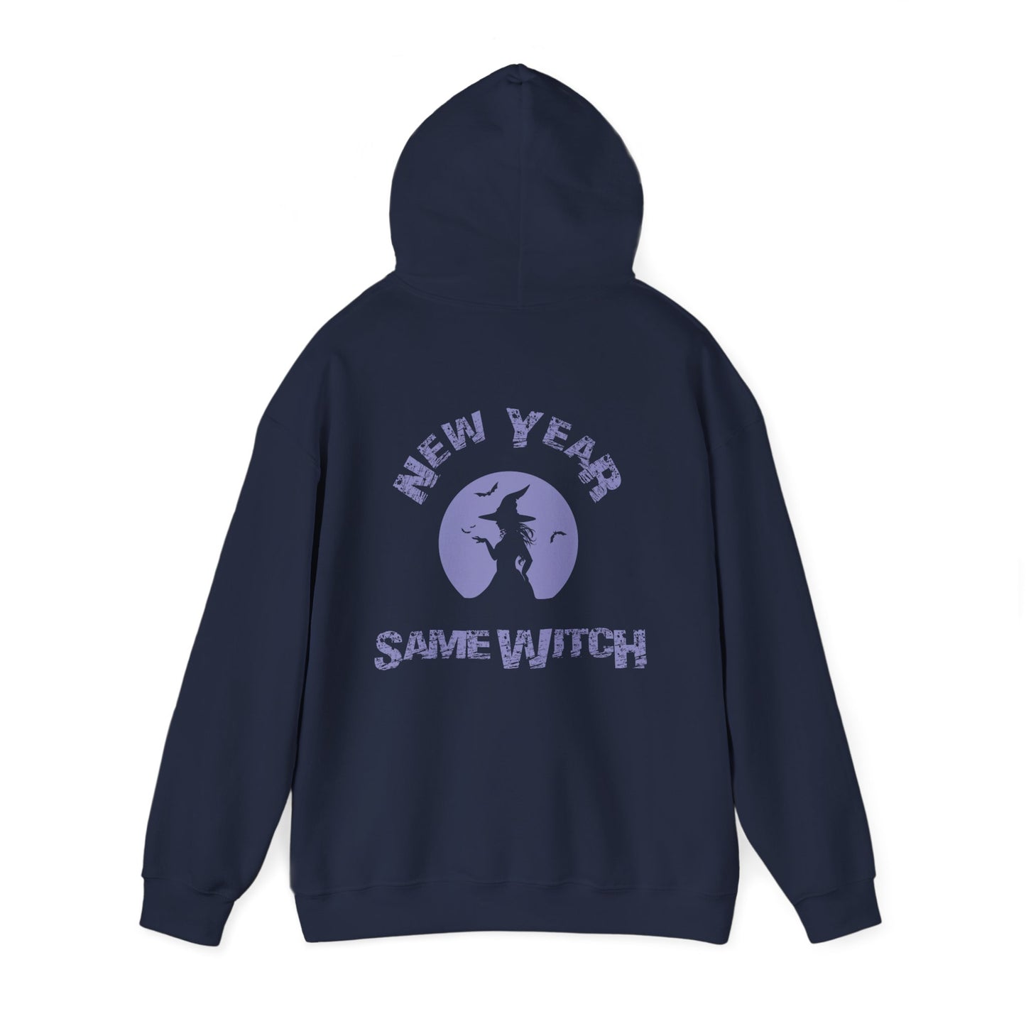 "New Year Same Witch" Unisex Heavy Blend Hooded Sweatshirt