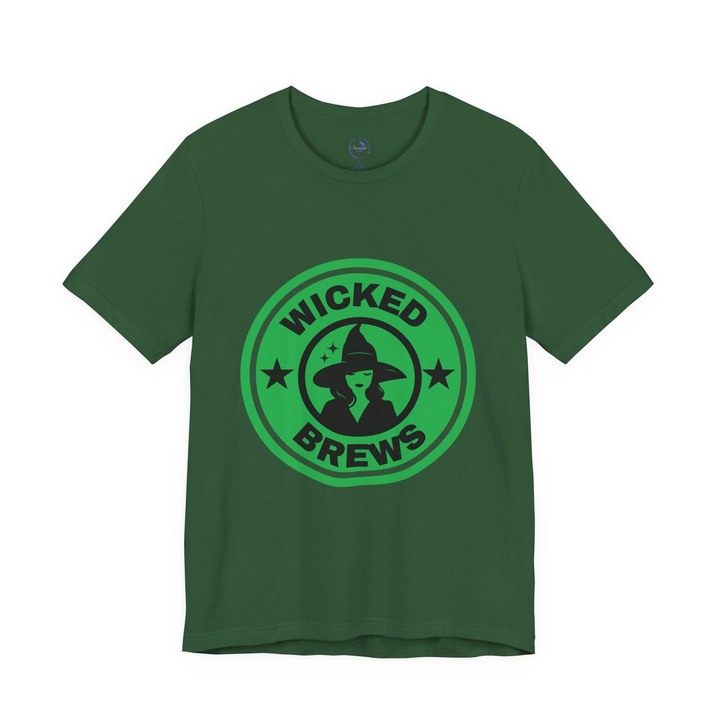 Wicked Brews Unisex Tee - Perfect for Halloween and Coffee Lovers