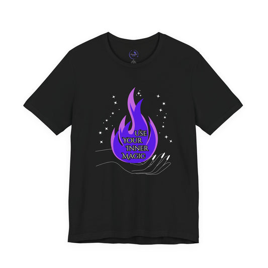 Unisex Magic Empowering T-Shirt for Self-Love, Spiritual Gift, Intention Setting, Everyday Wear, Inspirational Apparel