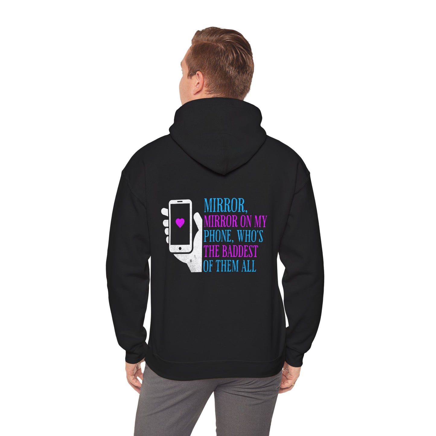 "Mirror, Mirror" Unisex Heavy Blend Hooded Sweatshirt