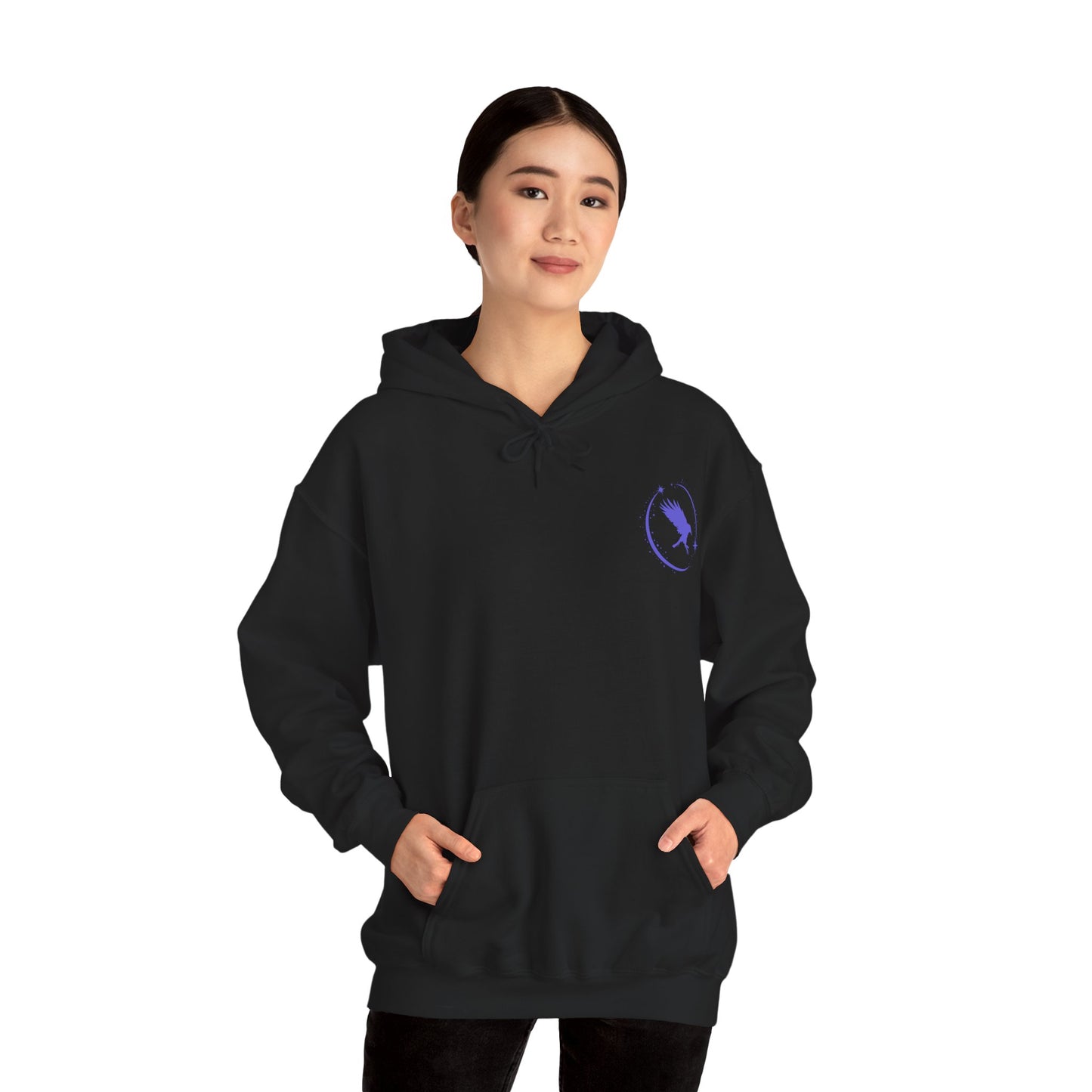 "Rise with the Moon" Unisex Heavy Blend Hooded Sweatshirt