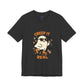 'Creep It Real' Ghost Vibing Unisex T-Shirt - Funny Halloween Cute Apparel