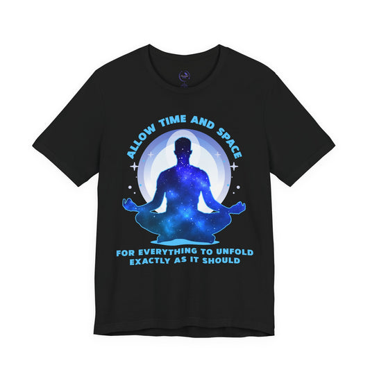 "Allow Time and Space" Boy - Unisex Jersey Tee