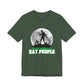 'Save Animals, Eat People' Funny - Unisex Jersey Short Sleeve T-Shirt