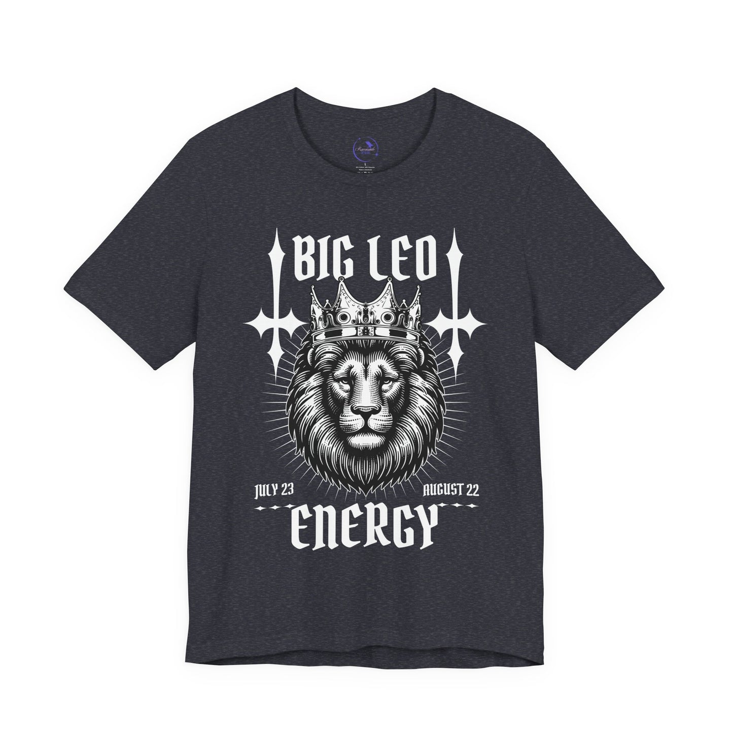 Big Leo Energy Unisex Tee |  Zodiac Shirt, Gift for Leo, Birthday Tee