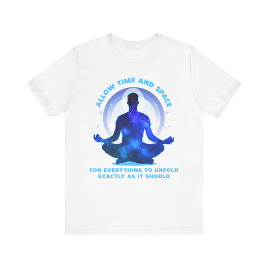 "Allow Time and Space" Boy - Unisex Jersey Tee