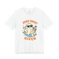 'Zero Sheet Given' Ghost Vibing Unisex T-Shirt - Funny Halloween Cute Apparel