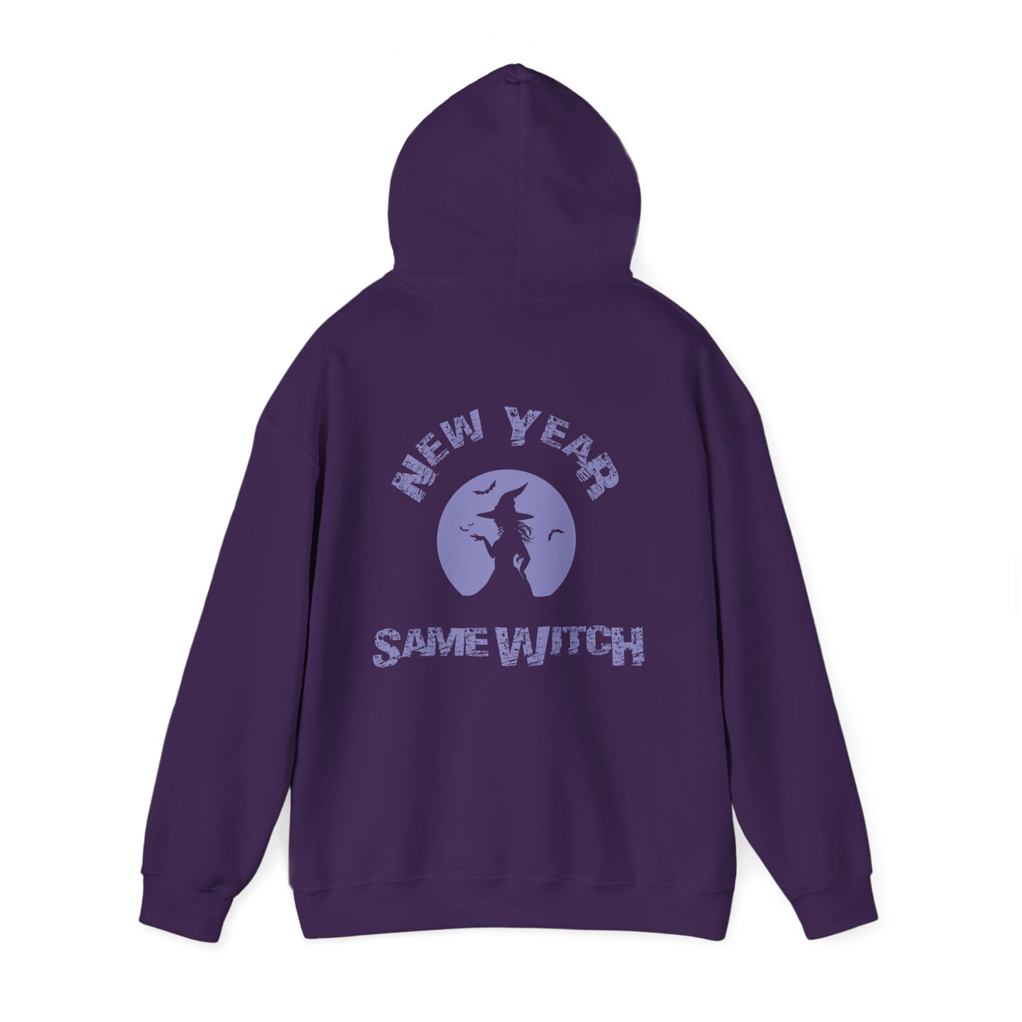 "New Year Same Witch" Unisex Heavy Blend Hooded Sweatshirt
