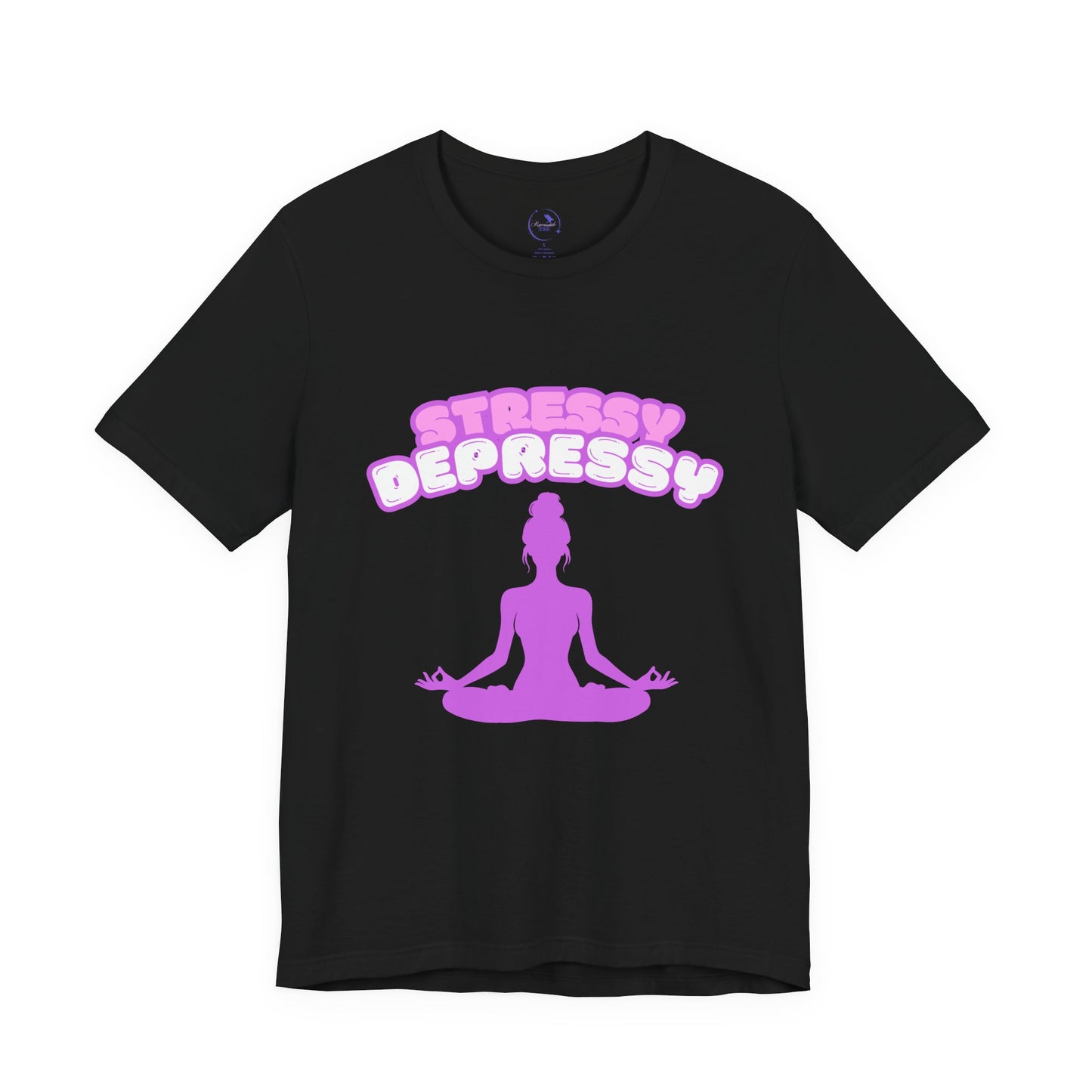 Stressy Depressy Women's Favorite Tee - Relaxation and Mindfulness Shirt