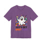 'Let's Get Sheet Faced' Ghost Vibing Unisex T-Shirt - Funny Halloween Cute Apparel