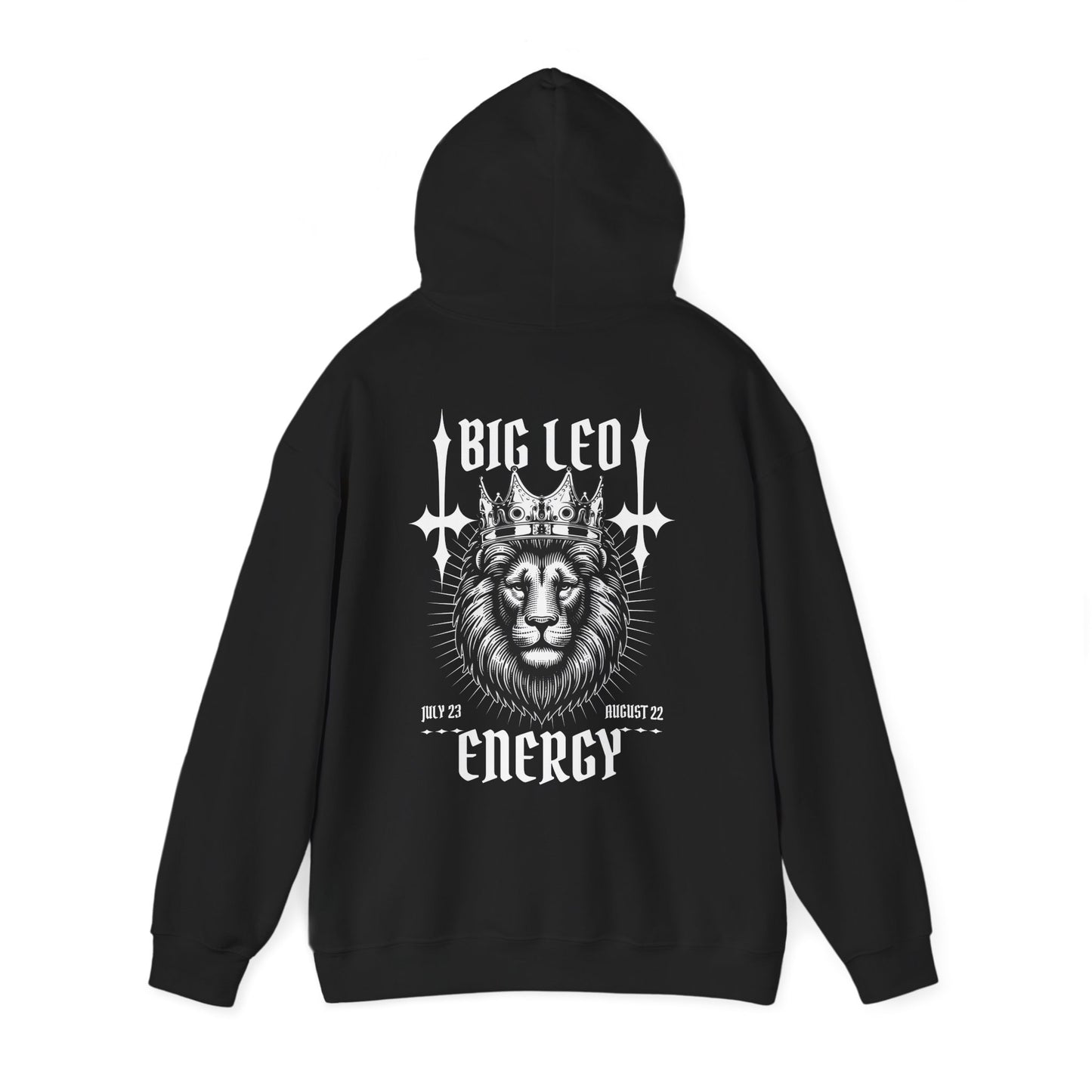 "Big Leo Energy" Unisex Heavy Blend Hooded Sweatshirt