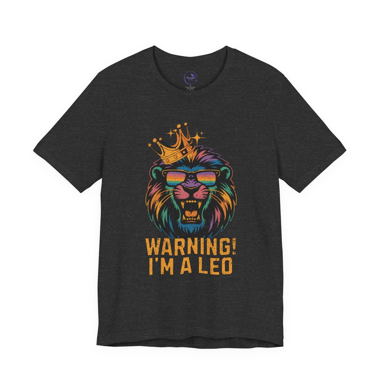 Warning! I'm a Leo Unisex Tee |  Zodiac Shirt, Gift for Leo, Birthday Tee