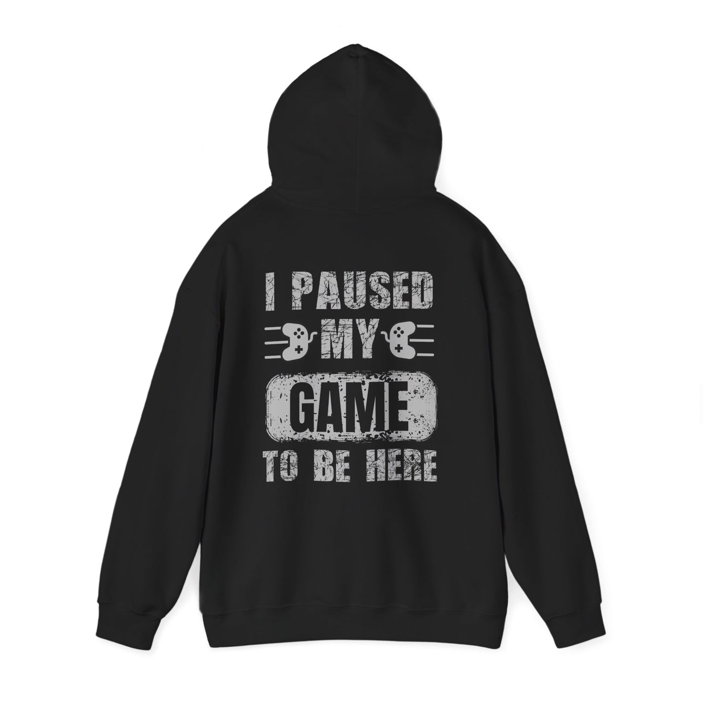 "I Paused my Game" Unisex Heavy Blend Hooded Sweatshirt