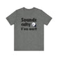 Funny "Sounds Culty, I'm Out" - Unisex Tee