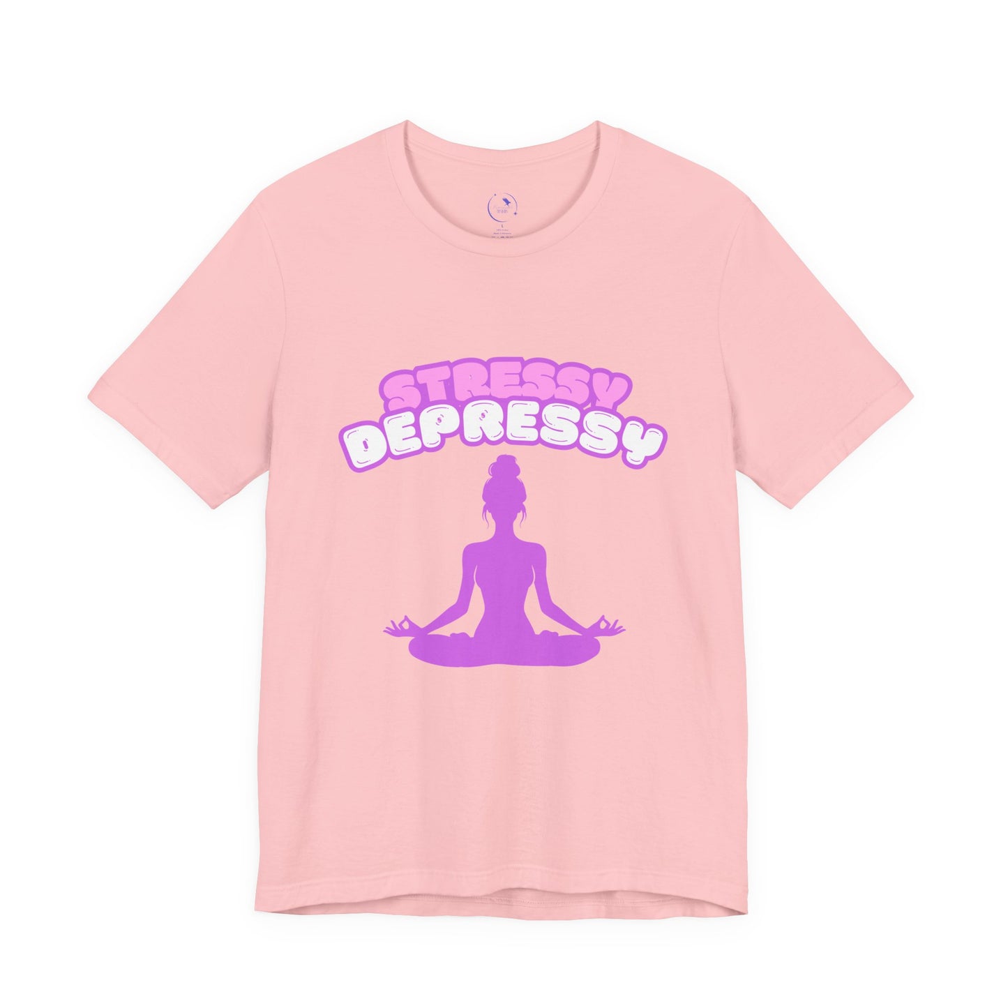 Stressy Depressy Women's Favorite Tee - Relaxation and Mindfulness Shirt