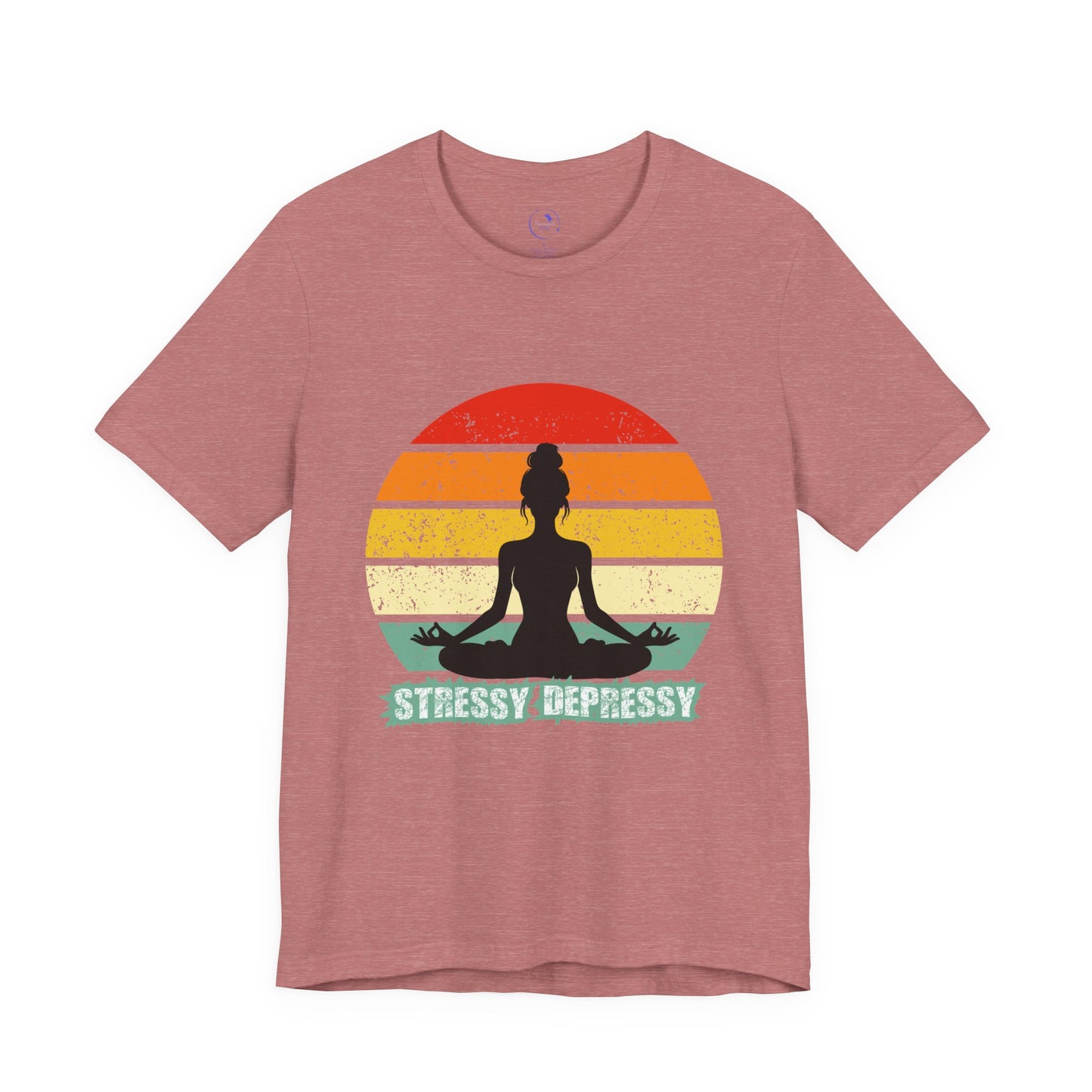 Stressy Depressy - Unisex Jersey Short Sleeve T-Shirt