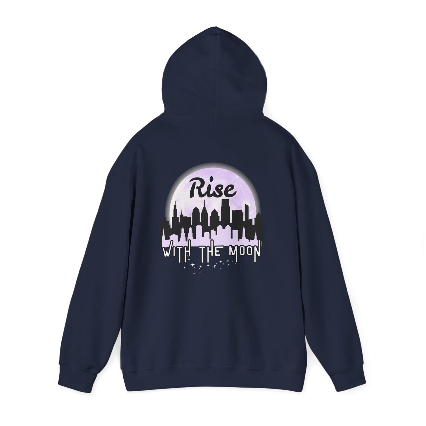 "Rise with the Moon" Unisex Heavy Blend Hooded Sweatshirt