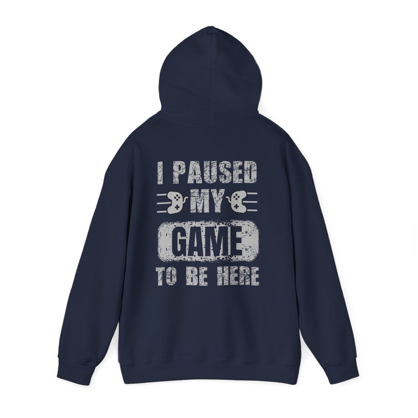 "I Paused my Game" Unisex Heavy Blend Hooded Sweatshirt