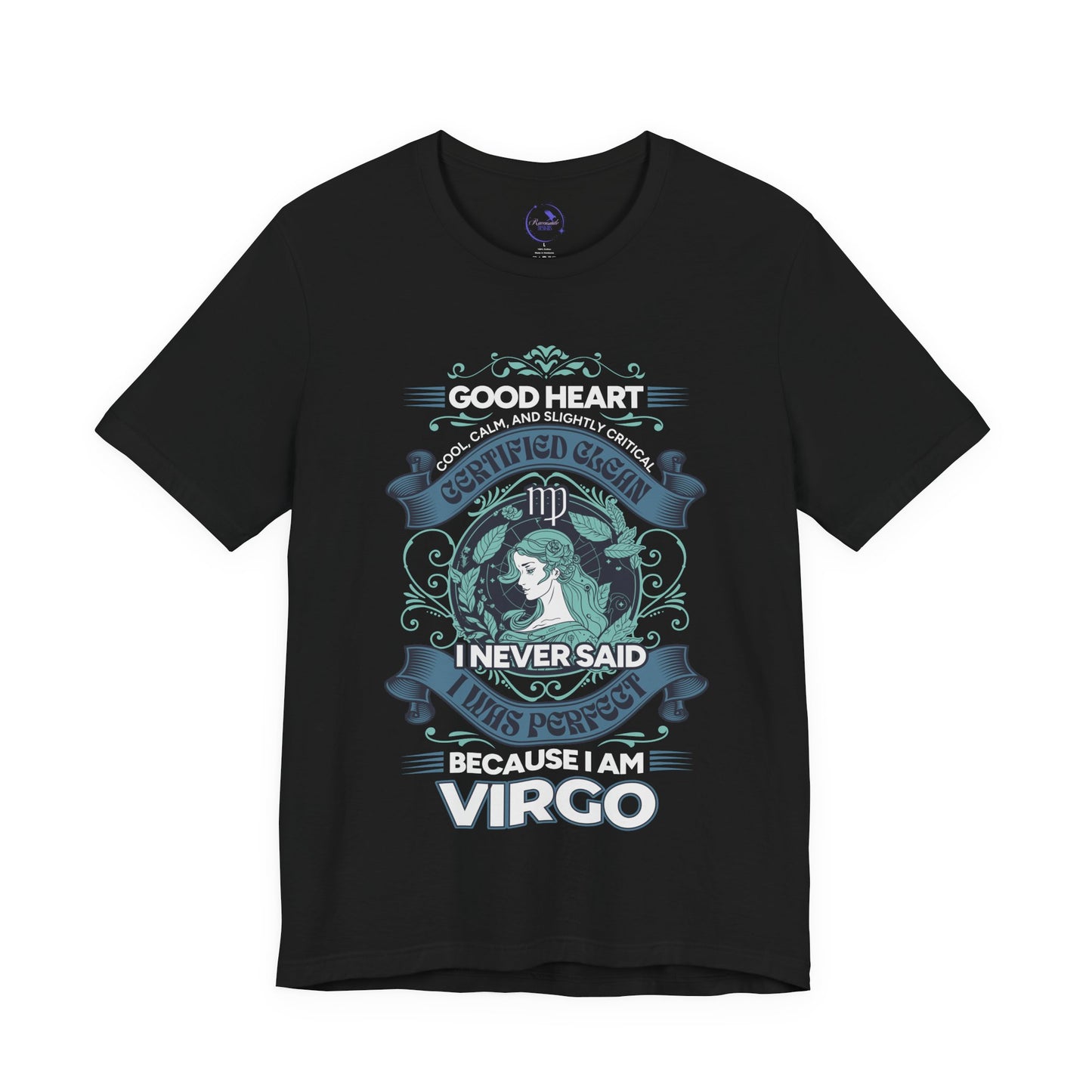 Virgo Heart Unisex Short Sleeve Tee - Astrology Shirt and Zodiac Gift