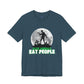'Save Animals, Eat People' Funny - Unisex Jersey Short Sleeve T-Shirt