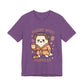 'Haunt Mess Express' Ghost Vibing Unisex T-Shirt - Funny Halloween Cute Apparel