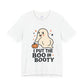 'I Put The Boo In Booty' Ghost Vibing Unisex T-Shirt - Funny Halloween Cute Apparel