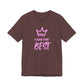 I Am the Best Unisex Jersey Tee - Confident Style for Every Occasion