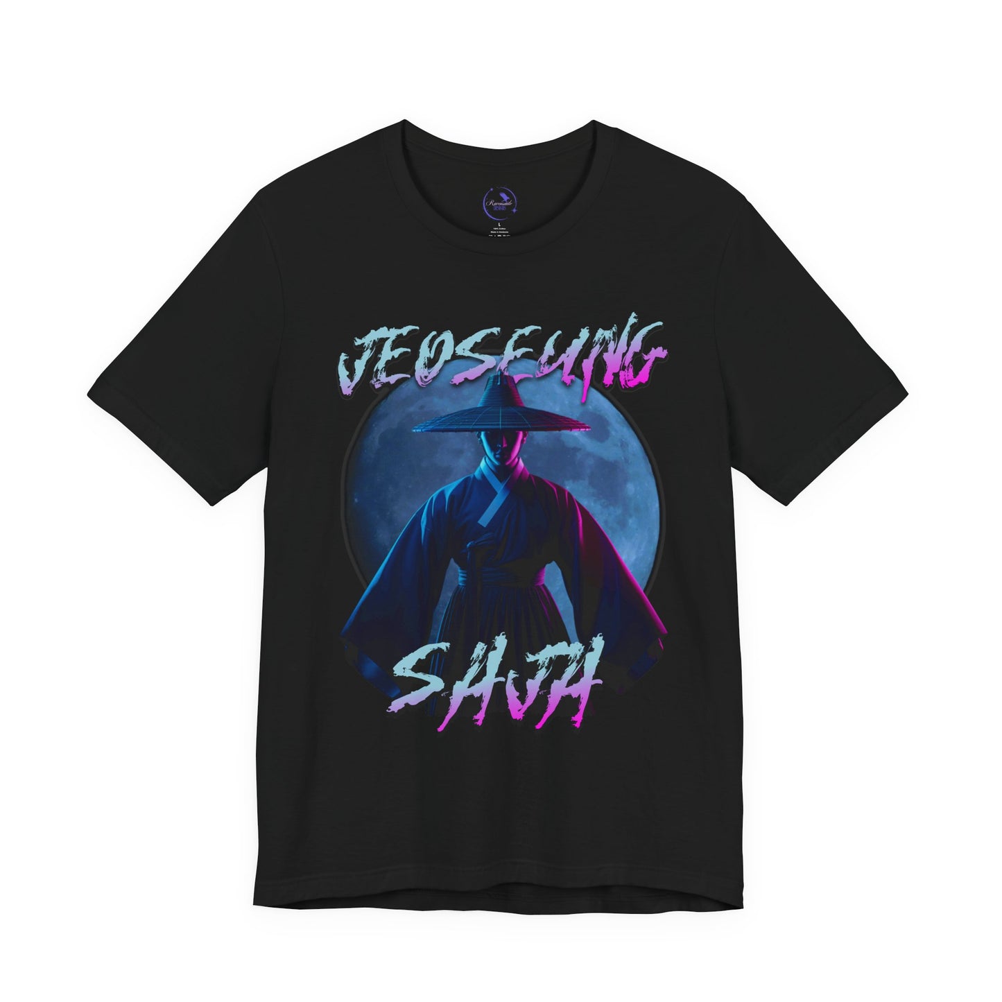 Korean Grim Reaper Tee - Jeoseung Saja Mythology Unisex Jersey Short Sleeve