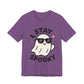 'Stay Spooky' Ghost Vibing Unisex T-Shirt - Funny Halloween Cute Apparel