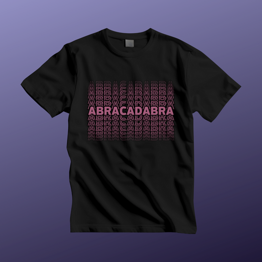 Abracadabra Unisex Jersey Tee - Fun & Stylish Casual Wear